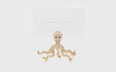 Joanna Buchanan Octopus Placecard Holders – Set of 2