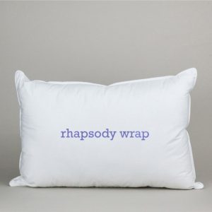 Rhapsody Wrap Down and feather Pillow