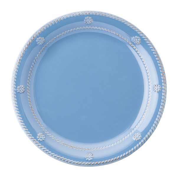 Berry and Thread Chambray Melamine Salad Dessert Plate