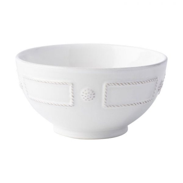 Berry and Thread French Panel Whitewash Cereal Ice Cream Bowl