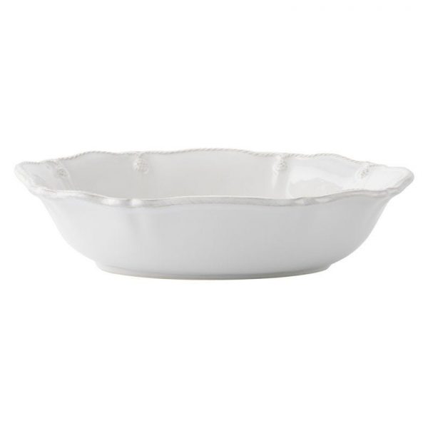 Berry and Thread Whitewash 12 Oval Serving Bowl
