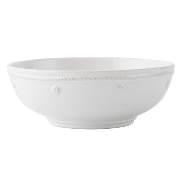 Berry and Thread Whitewash 7.75 Coupe Pasta Bowl