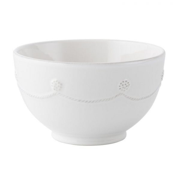 Berry and Thread Whitewash Cereal and Ice Cream Bowl