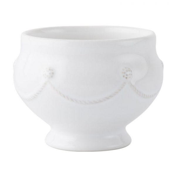Berry and Thread whitewash footed soup bowl