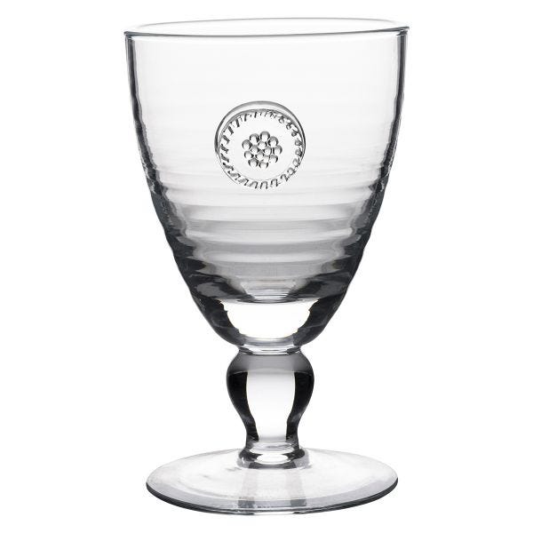 Berry and Thread Footed Goblet