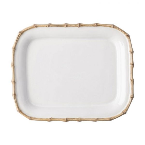 Classic Bamboo Natural 12 Rectangular Platter