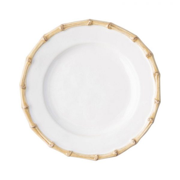 Classic Bamboo Natural Side Cocktail Plate