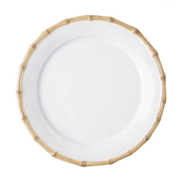 Classic Bambook Natural Dessert Plate