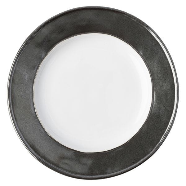 Emerson White Pewter Side Cocktail Plate