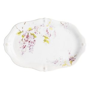 Floral Sketch Wisteria 16 Platter