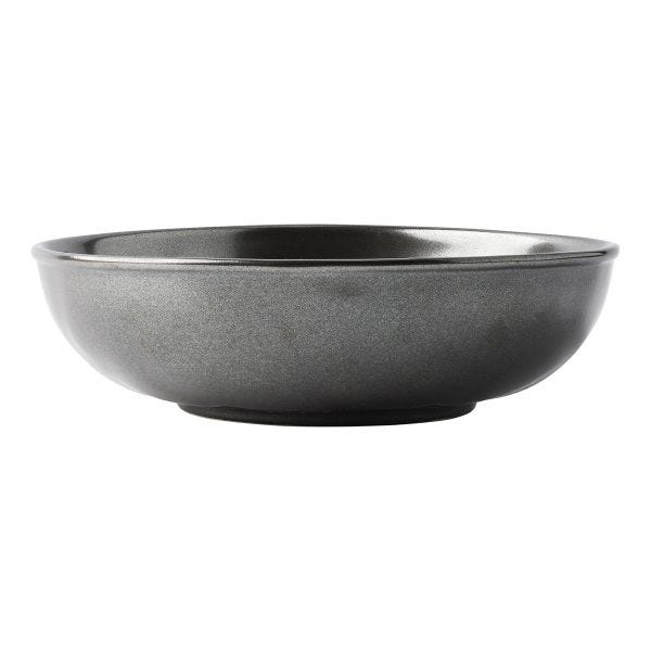 Pewter Stoneware Coupe Pasta Soup bowl