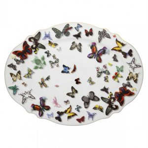 Butterfly parade Large Oval Platter