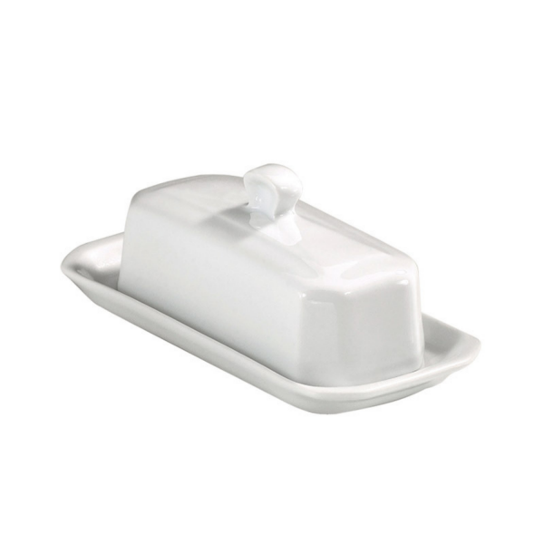 Pillivuyt Butter Tray With Cover, American Style