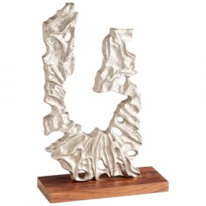 Ornate Abstracction Sculpture - Nickel