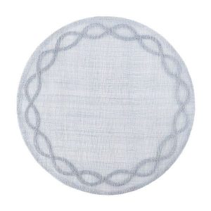 Tuileries Garden Chambray Round Placemat