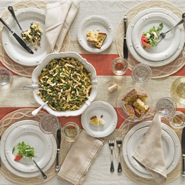 Tuileries Garden Natural Placemat Lifestyle