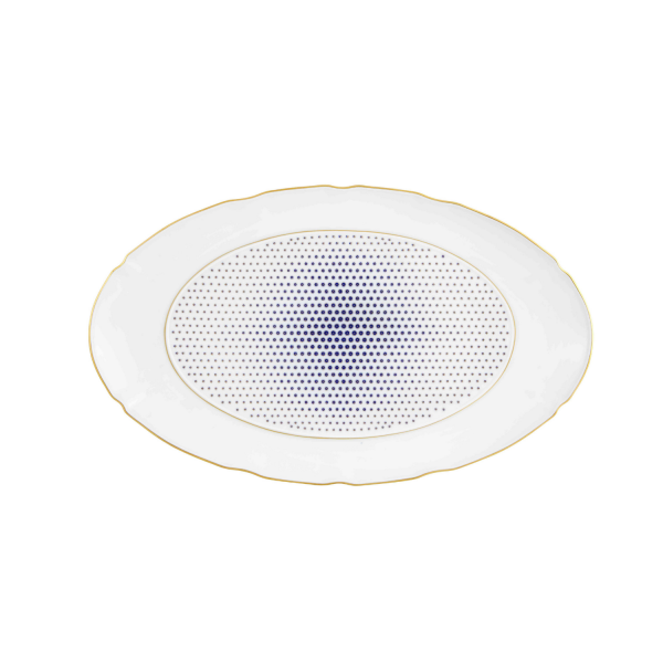 Vista Alegre Constellation d'or Large Oval Platter