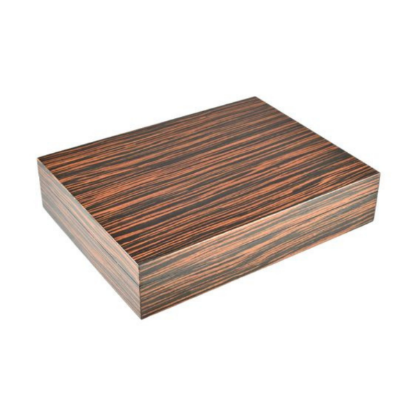 Pacific Connections Macassar Ebony Stationery Box