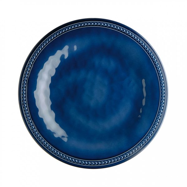 Harmony Blue Melamine Dessert Plate