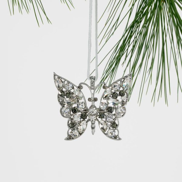 Butterfly Hanging Ornament Crystal lifestyle 1