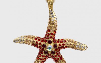 Joanna Buchanan Starfish Hanging Ornament – Coral
