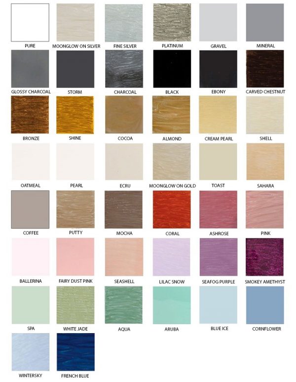 Mike and Ally Color Chart