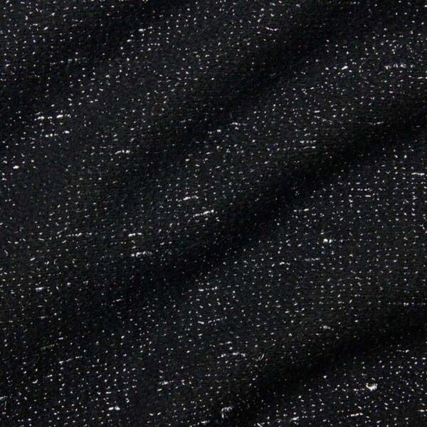 Sferra Mercurio Throw Black Silver