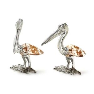 two's company pelican sculptures