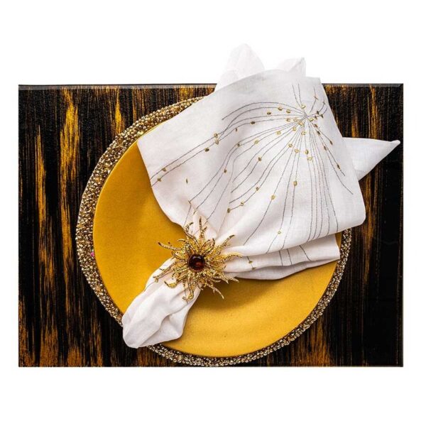 Gold & Silver Firework Napkins