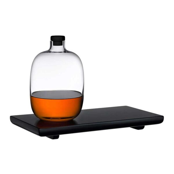 Nude Whisky Bottle with Tray