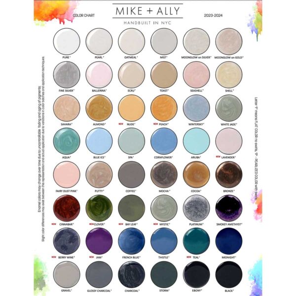 Mike & Ally Color Chart