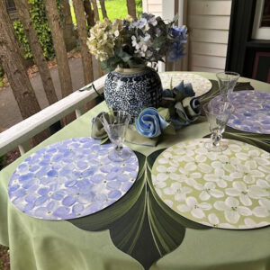 Hydrangea Petals Placemats