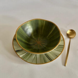 Botanic Salad Plate & Bowl