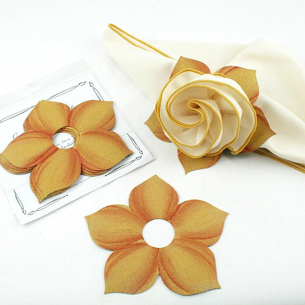 Garden Bouquet Napkin Rings