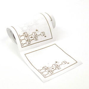 Golden Bubbles Cocktail Napkins