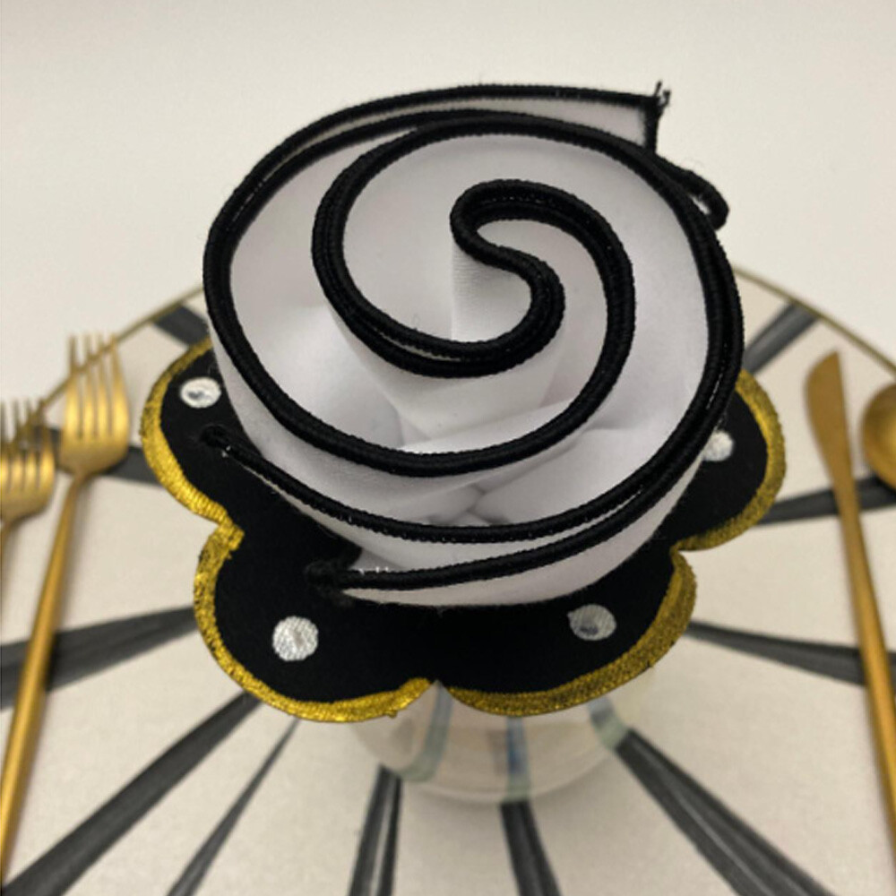 Table Theory Polka Dot Ring-to-Coaster - Set of 4 - Image 2