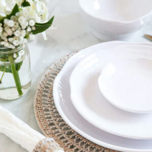 Pearl Melamine Dinnerware Collection