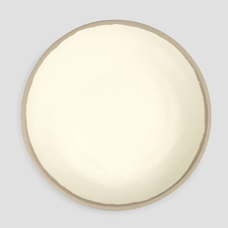 Potter-Stone-Gray-Dinner-Plate