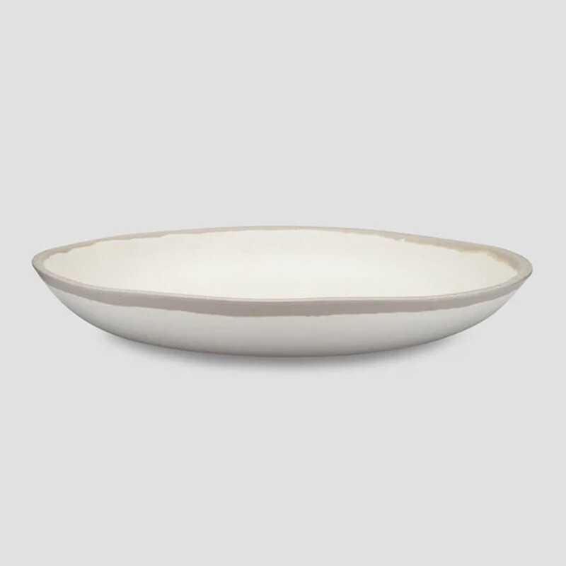 Potter-Stone-Gray-Dinner-Plate