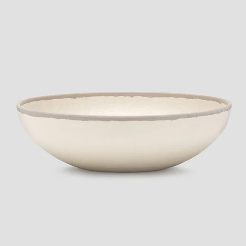 Potter-Stone-Gray-Serving-Bowl