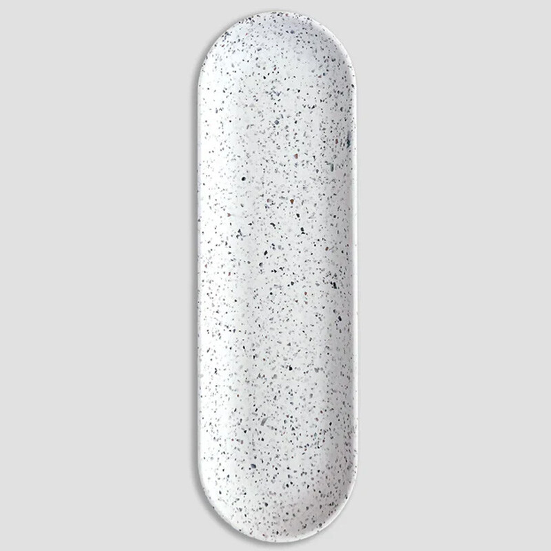 Potter-Terrazzo-Recycled-Melamine-Long-Oval-Platter