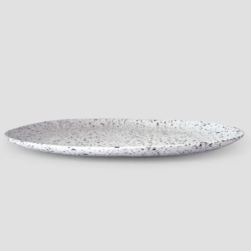 Potter-Terrazzo-Recycled-Melamine-Oval-Platter