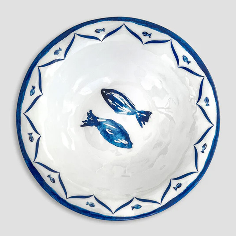 Sardinia-Melamine-Serving-Bowl