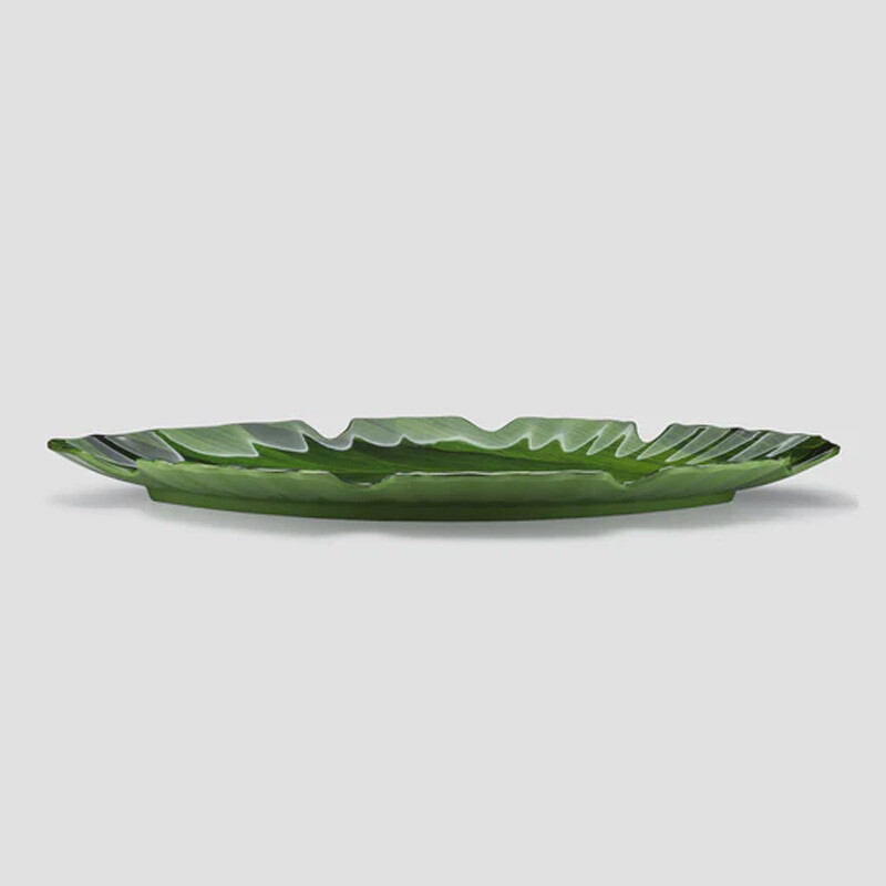 Zen-Bamboo-Large-Leaf-Green-Melamine-Platter