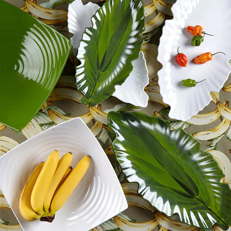 Q Home Zen Bamboo Dinnerware Collection - Image 4